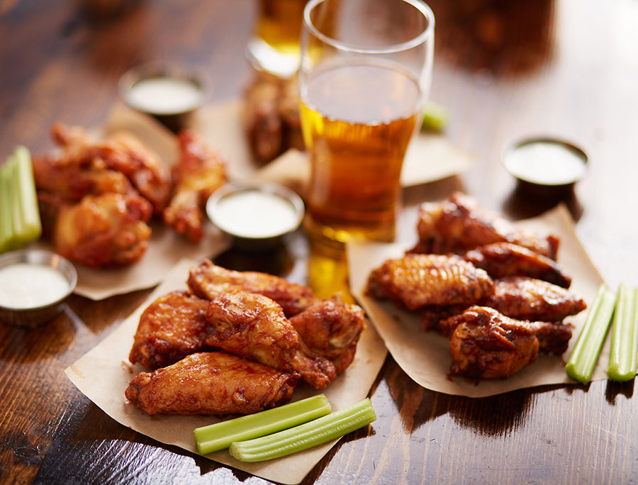 Craft Beer Paired with Wings