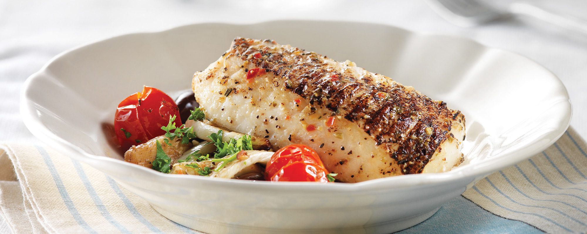 Fennel Salad with Rustic Italian Cod Brand Points Plus Canada