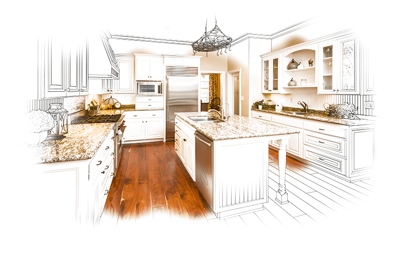 kitchen drawing