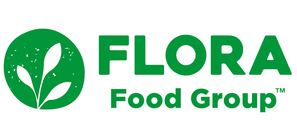 Flora Food Horizontal Spinach Logo July2024