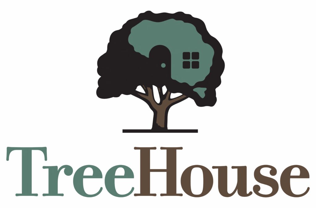 Tree House Logo Stacked Color Hi Res